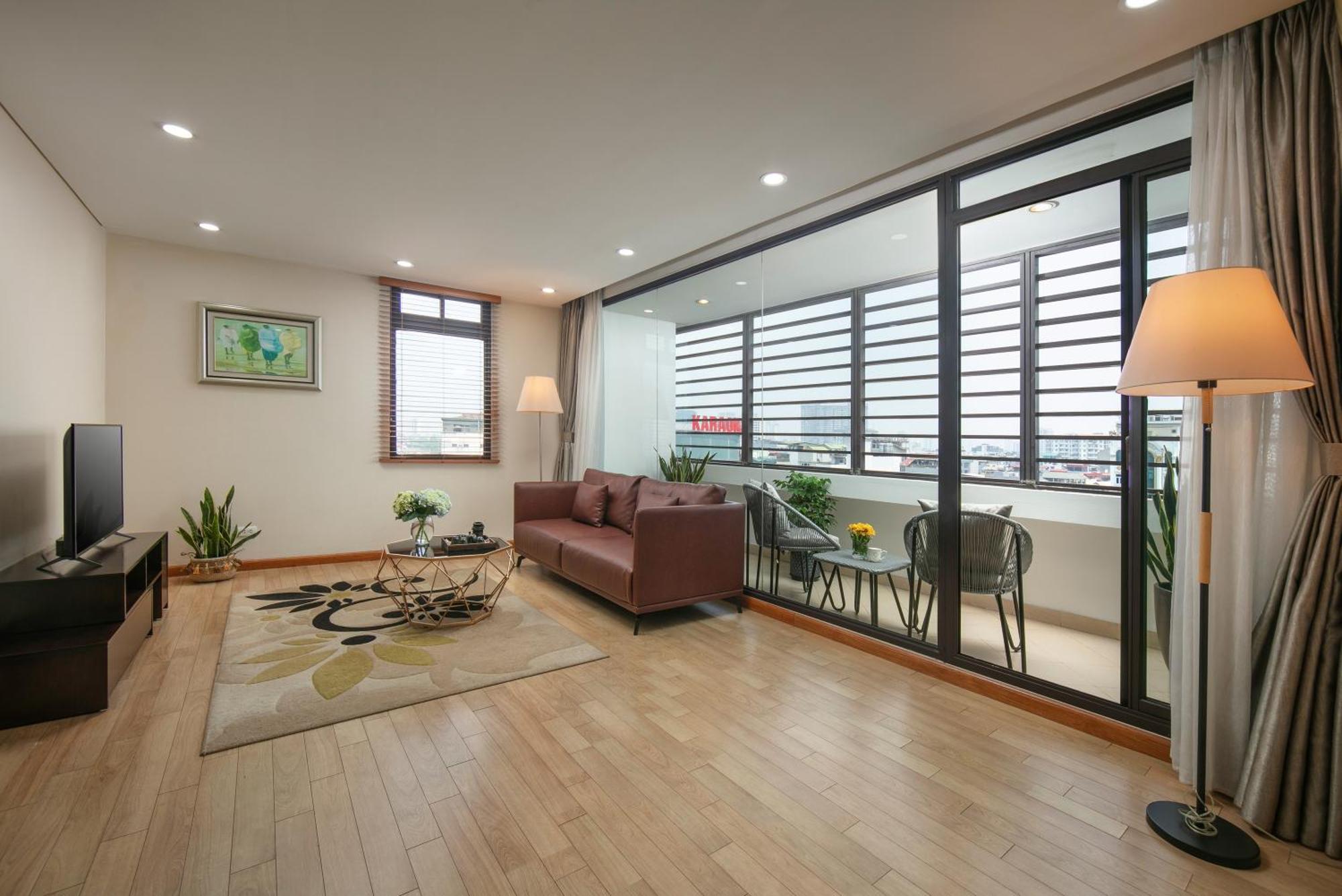 Hb Serviced Apartment - 121B Quan Hoa Hanoi Dış mekan fotoğraf