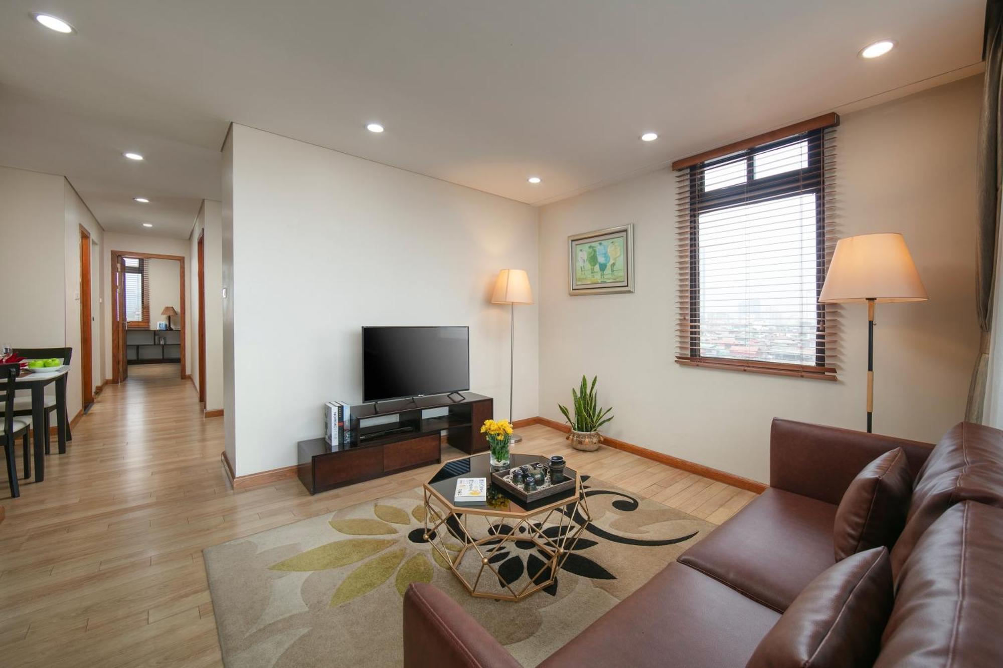Hb Serviced Apartment - 121B Quan Hoa Hanoi Dış mekan fotoğraf