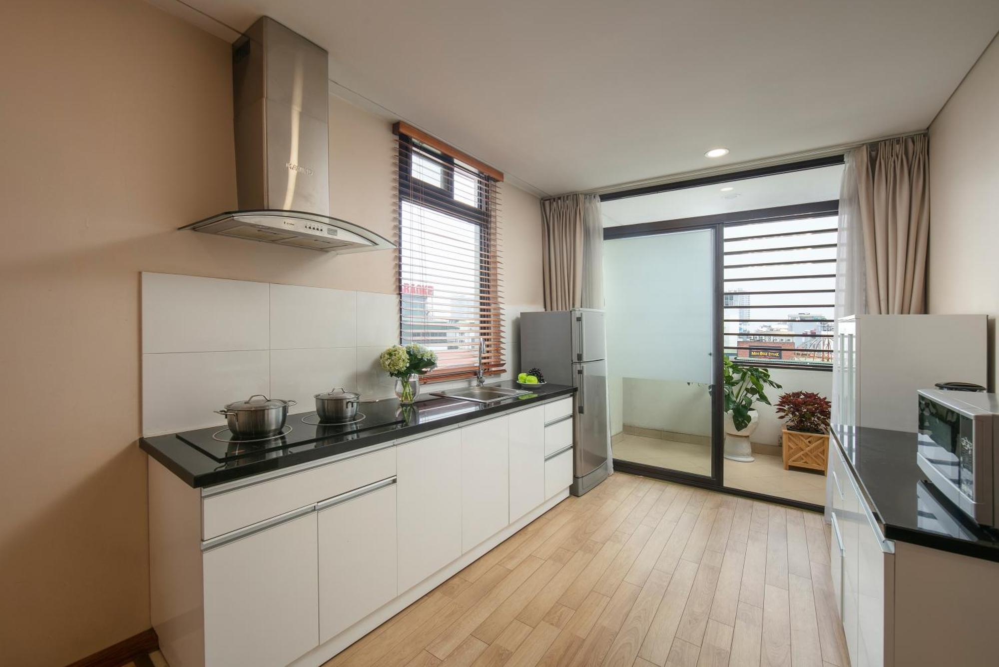 Hb Serviced Apartment - 121B Quan Hoa Hanoi Dış mekan fotoğraf