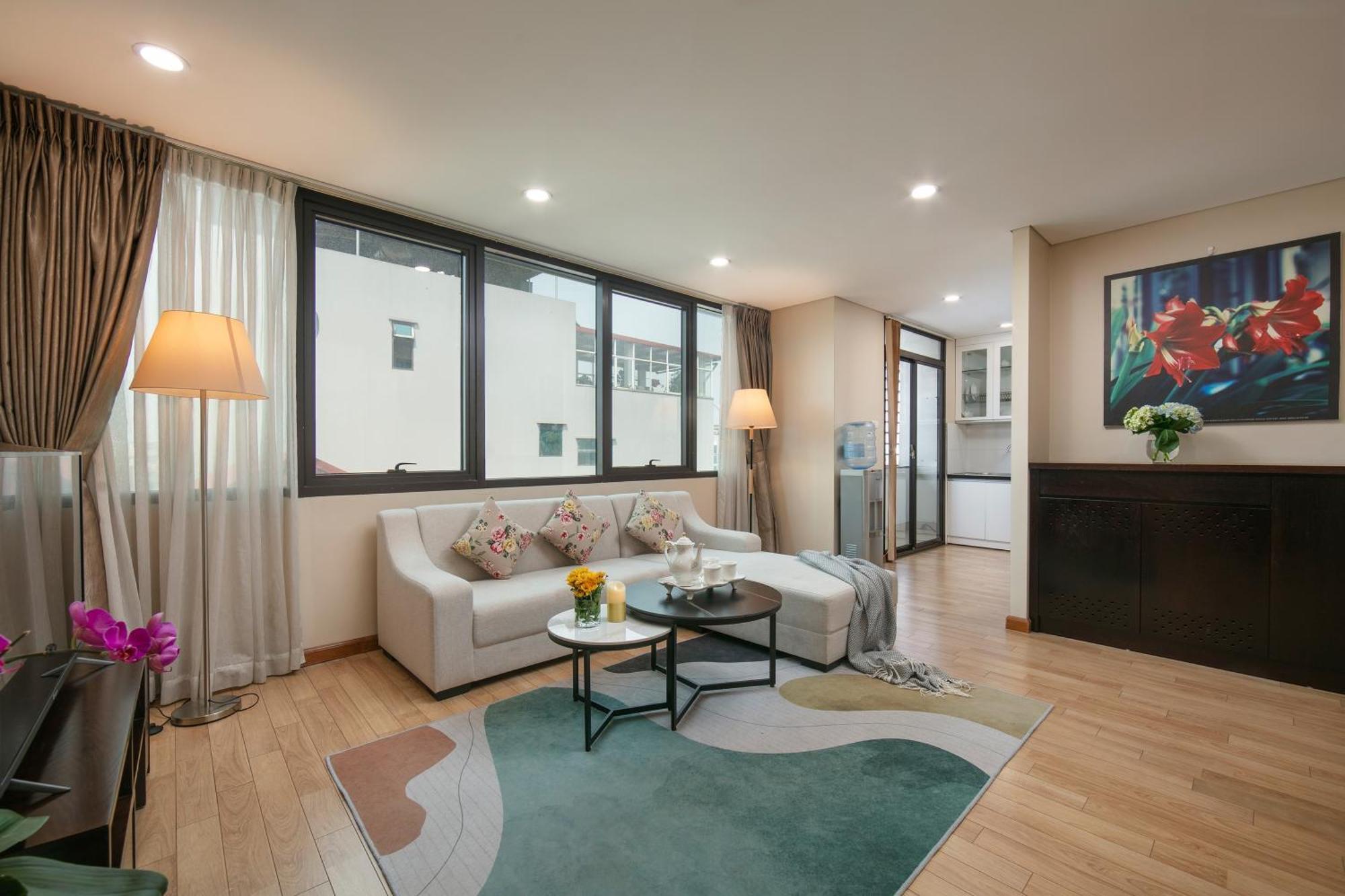 Hb Serviced Apartment - 121B Quan Hoa Hanoi Dış mekan fotoğraf