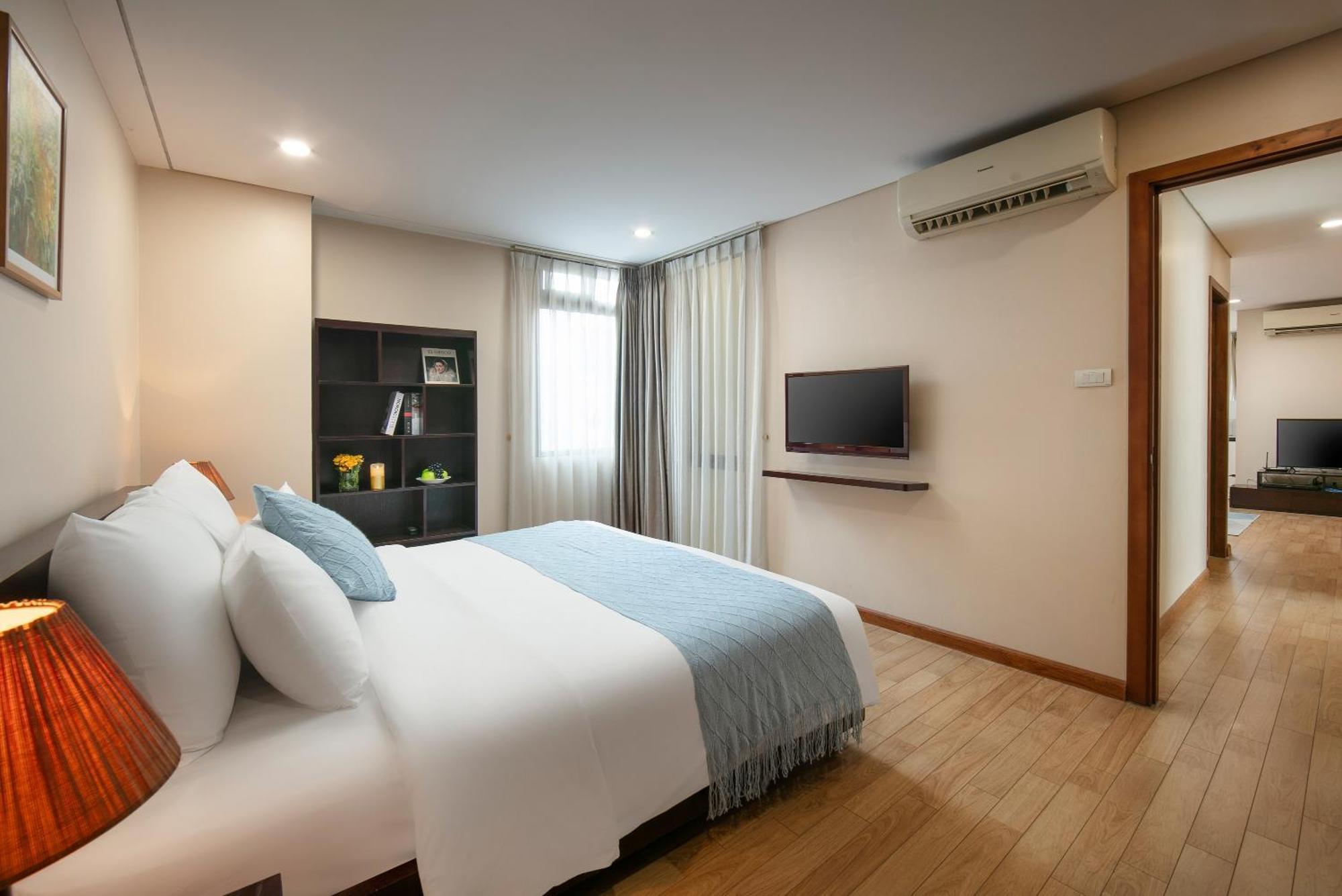 Hb Serviced Apartment - 121B Quan Hoa Hanoi Dış mekan fotoğraf