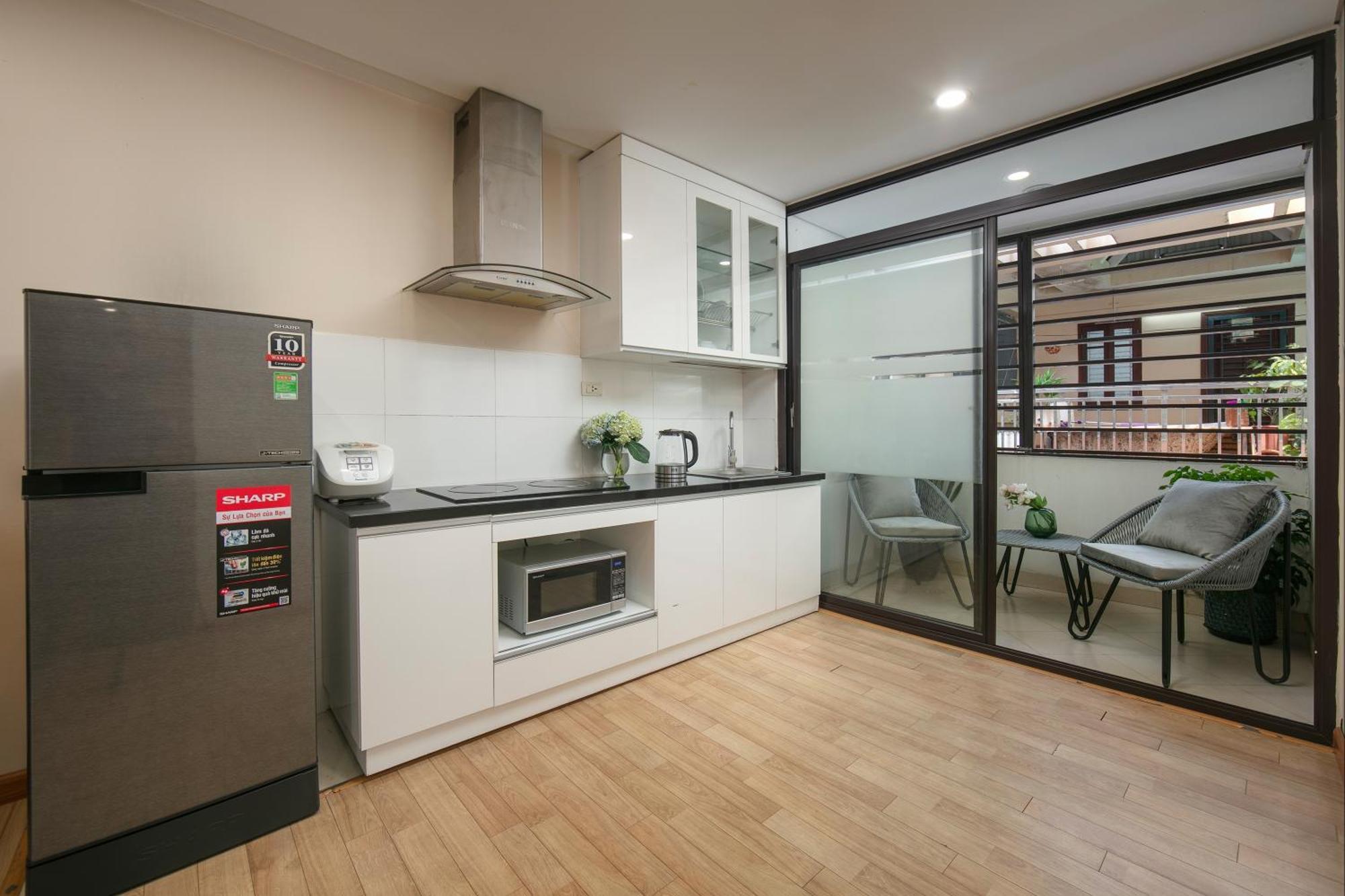 Hb Serviced Apartment - 121B Quan Hoa Hanoi Dış mekan fotoğraf