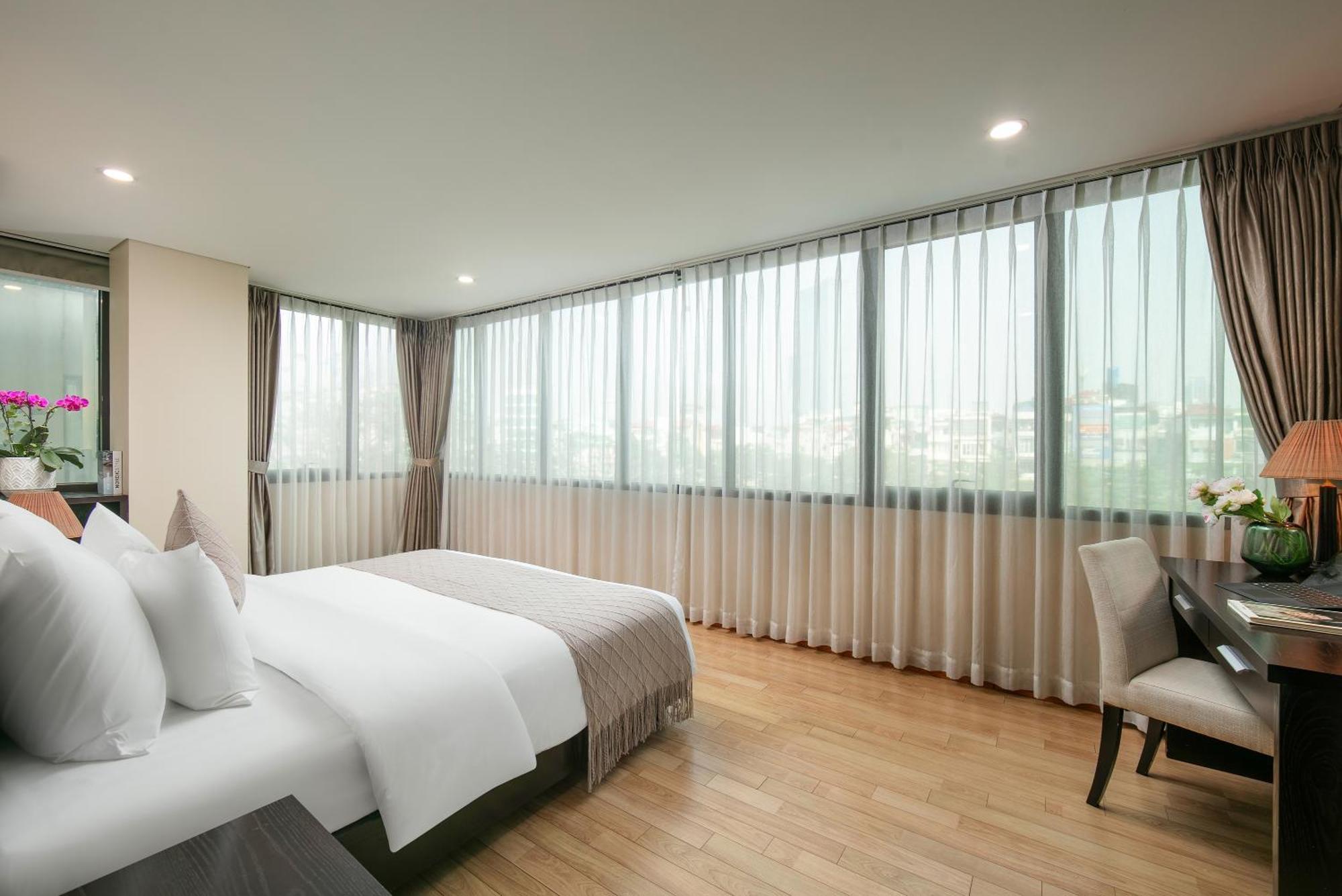 Hb Serviced Apartment - 121B Quan Hoa Hanoi Dış mekan fotoğraf