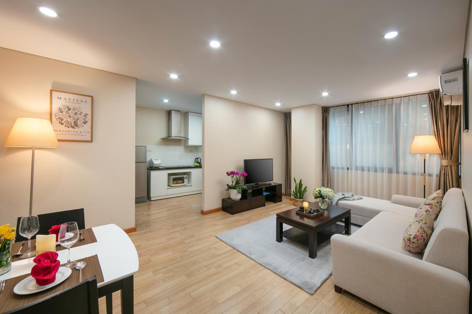 Hb Serviced Apartment - 121B Quan Hoa Hanoi Dış mekan fotoğraf