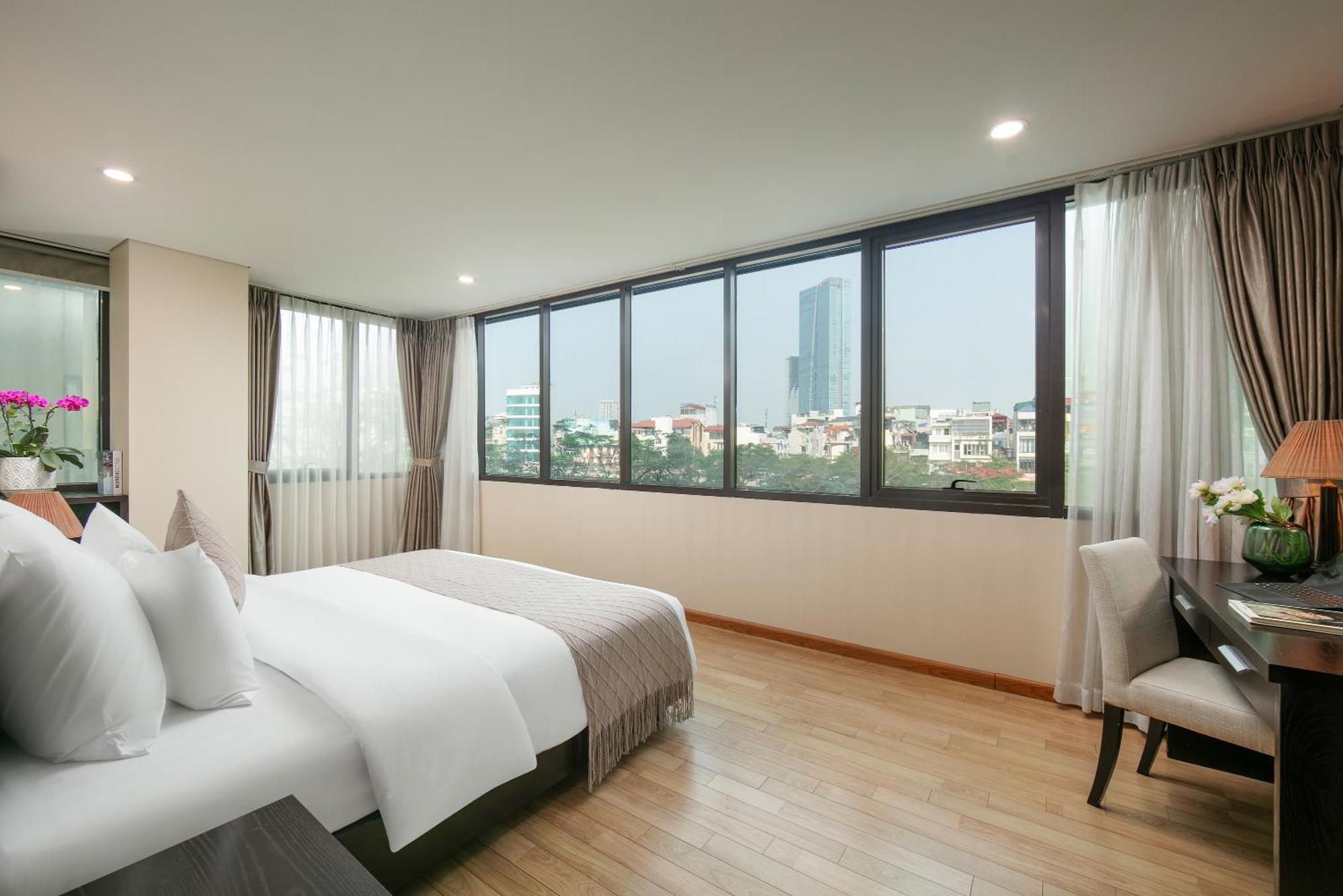 Hb Serviced Apartment - 121B Quan Hoa Hanoi Dış mekan fotoğraf