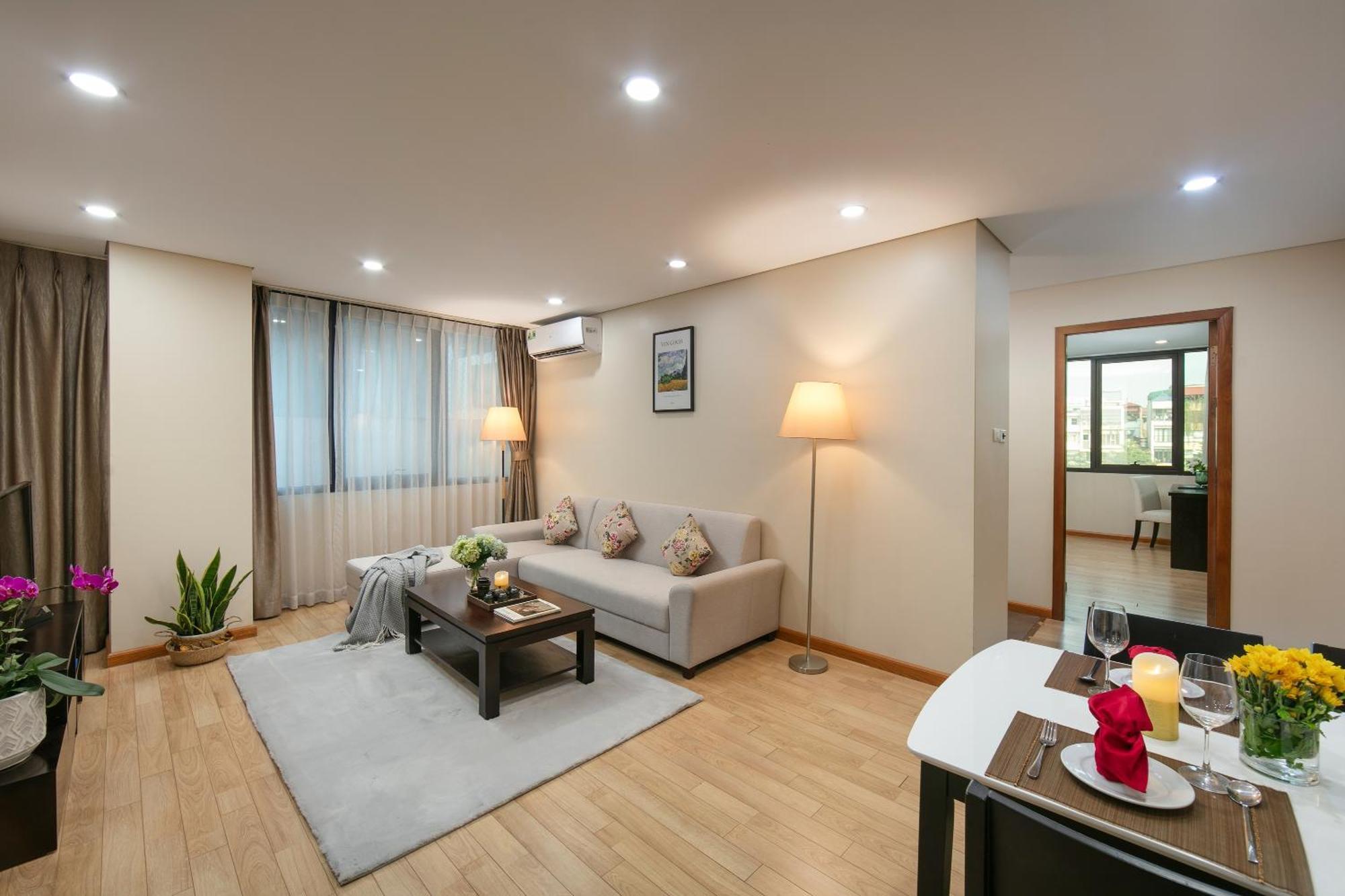 Hb Serviced Apartment - 121B Quan Hoa Hanoi Dış mekan fotoğraf